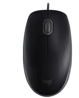 Myši Kancelárska myš Logitech B110 Silent, čierna 910-005508