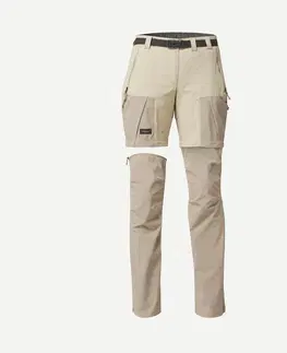 nohavice Dámske odopínateľné nohavice 2 v 1 MT500 na treking v horách