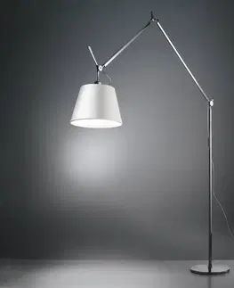 Stojacie lampy Artemide Artemide Tolomeo Mega LED Floor hliník satén 36 cm