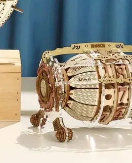 3D puzzle 3D Creative Mechanický kalendár s hodinami