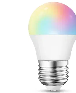 Žiarovky  B.V. LED RGBW Stmievateľná žiarovka G45 E27/6,5W/230V 2700-6500K Wi-Fi -  