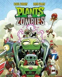 Dobrodružstvo, napätie, western Plants vs. Zombies: Železná jízda - Paul Tobin,Ron Chan