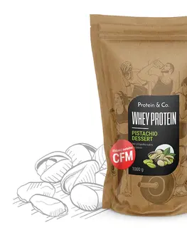 Proteíny Protein&Co. CFM Whey protein 80 1000 g Zvoľ príchuť: Salted caramel