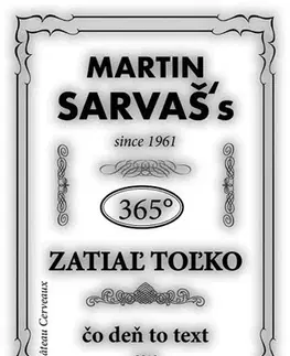 Slovenská poézia Zatiaľ toľko - Martin Sarvaš