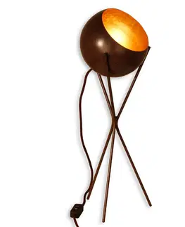 Stolové lampy Menzel Menzel Solo – trojnohá stolná lampa