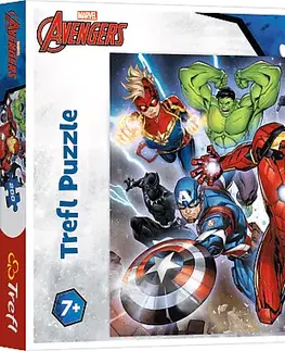 Hračky puzzle TREFL - Puzzle 200 Mighty Avengers/Disney Marvel The Avengers