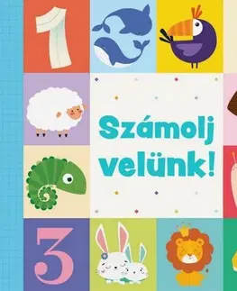 Leporelá, krabičky, puzzle knihy Számolj velünk! - Marika Vajda-Kis