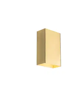 Nastenne lampy Moderná nástenná lampa zlatá - Otan S