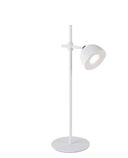 Stolove lampy Moderná stolná lampa biela nabíjateľná - Moxie