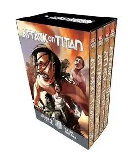 Komiksy Attack On Titan Season 2 Box - Hajime Isayama