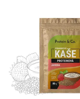 Zdravé potraviny Protein & Co. Proteínové pohánkové kaše 80 g – 4 příchutě PRÍCHUŤ: Kokos
