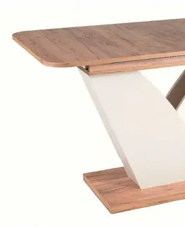 Jedálenské stoly Rozkladací jedálenský stôl VIDAR Signal