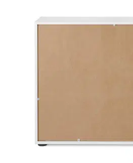 Wall Shelves & Ledges Regálový modul »Flemming«, cca 75 x 75 cm, s 3 zásuvkami, biely