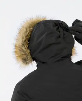 bundy a vesty Pánska nepremokavá zimná parka na turistiku SH900 do -20 °C
