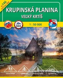 Turistika, skaly Krupinská planina - Veľký Krtíš TM 146 - 1:50 000, 2. vydanie - Kolektív autorov