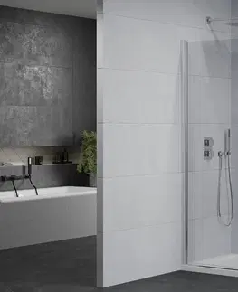 Vane MEXEN/S - Pretória sprchovací kút 70x120 cm, transparent, chróm + sprchová vanička vrátane sifónu 852-070-120-01-00-4010