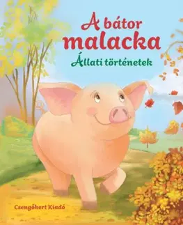 Rozprávky Állati történetek: A bátor malacka - Miroslawa Kwiecinska