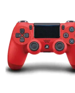 Gamepady Sony DualShock 4 Wireless Controller v2, magma red CUH-ZCT2E