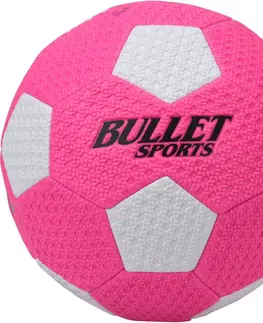 Hračky na záhradu Futbalová lopta veľ. 5, pr. 22 cm, ružová
