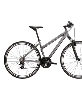 Bicykle Dámsky crossový bicykel Kross Evado 2.0 28" - model 2023 grafitová/čierna - M (17", 158-170 cm)