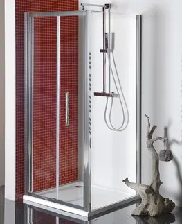 Sprchové dvere POLYSAN - LUCIS LINE štvorcová sprchová zástena 900x900 L/P varianta DL2815DL3415