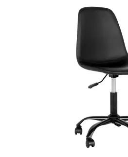 Kancelárske stoličky Norddan Dizajnová kancelárska stolička Myla čierna