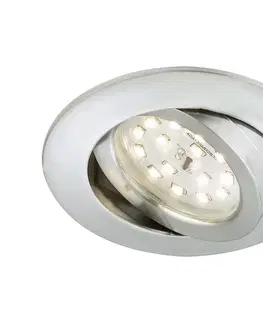 Svietidlá Briloner Briloner 7296-019 - LED Kúpeľňové podhľadové svietidlo LED/6,5W/230V IP23 