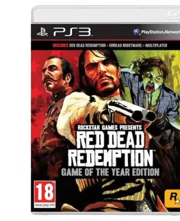 Hry na Playstation 3 Red Dead Redemption (Game of the Year Edition) PS3