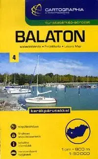 Geografia - ostatné Balaton 1 : 90 000 - Turistatérkép - Kolektív autorov