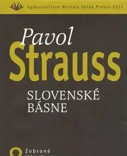 Slovenská poézia Slovenské básne - Pavol Strauss