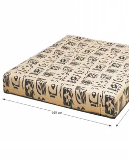 Pružinové matrace Pružinový matrac FUTON ARONA Tempo Kondela 180x200 cm
