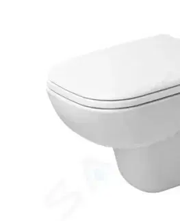 Záchody GEBERIT - Kombifix Modul na závesné WC s tlačidlom Sigma01, matný chróm + Duravit D-Code - WC a doska, Rimless, SoftClose 110.302.00.5 NH3