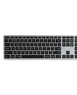 Klávesnice Satechi klávesnica Slim X3 Bluetooth Backlit Keyboard, strieborná ST-BTSX3S