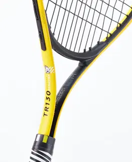 tenis Detská tenisová raketa TR130 veľkosť 25 žltá