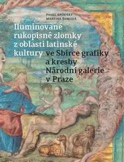 Umenie - ostatné Iluminované rukopisné zlomky z oblasti latinské kultury - Pavel Brodský,Martina Šumová