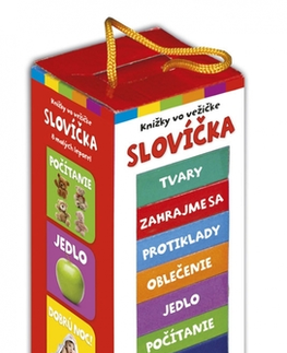 Leporelá, krabičky, puzzle knihy Knižky vo vežičke – Slovíčka, 2. vydanie - Kolektív autorov