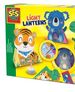 Kreatívne a výtvarné hračky SES - Výroba svietiacich lucerien so zvieratkami