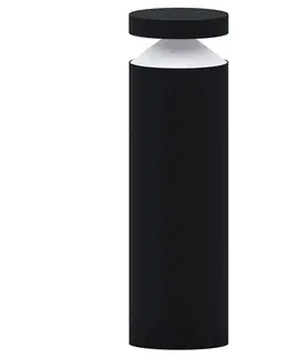 Vonkajšie stojanové svietidlá EGLO Soklové LED svietidlo Melzo, čierne