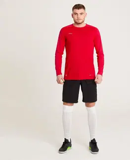 dresy Futbalový dres s dlhým rukávom VIRALTO CLUB červený
