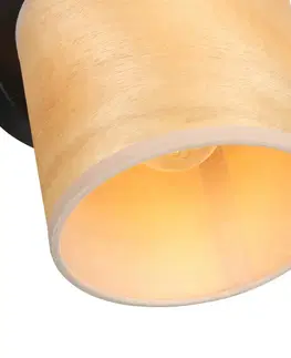 Nástenné svietidlá Steinhauer Bambusové nástenné svietidlo, 1 svetlo