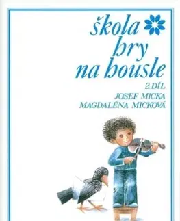 Hudba - noty, spevníky, príručky Škola hry na housle II. díl - Magdaléna Micková,Josef Micka