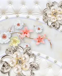 Samolepiace tapety Samolepiaca tapeta luxusné kvetinové šperky