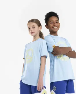 basketbal Detské basketbalové tričko TS 900 NBA Warriors modré