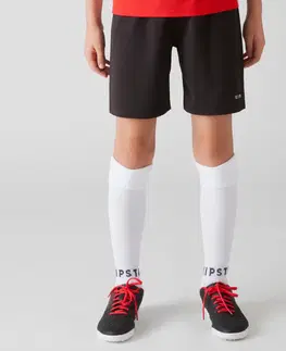 nohavice Detské futbalové šortky Essentiel čierne