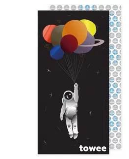 Uteráky Towee Rýchloschnúca osuška SPACE BALLOON, 80 x 160 cm