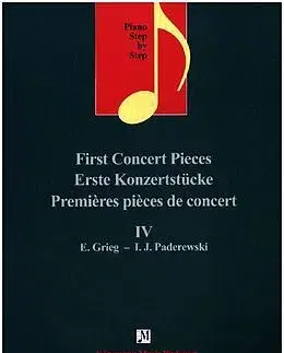 Hudba - noty, spevníky, príručky Erste Konzertstücke IV
