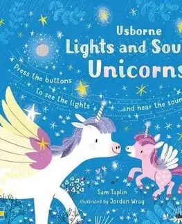 Zvukové knihy Lights and Sounds Unicorns - Sam Taplin,Jordan Wray