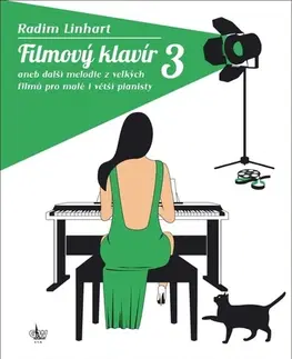 Hudba - noty, spevníky, príručky Filmový klavír 3 - Radim Linhart