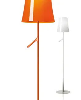 Stojacie lampy Foscarini Foscarini Birdie Lettura stojaca LED biela dim