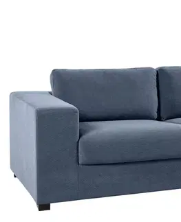 Pohovky a gauče 3-místná pohovka NESSOS Dekorhome Modrá